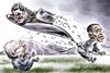 Cartoon: Zel_Mich_Oba (small) by Bob Row tagged honduras zelaya micheletti obama