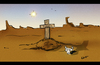 Cartoon: Toter Punkt (small) by subbird tagged toter,punkt,death,point