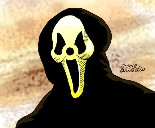 Cartoon: Nuclear Menace. (medium) by Cartoonarcadio tagged iran,nuclear,energy,usa,deal