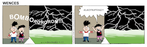 Cartoon: Wences Comic Strip (medium) by Cartoonarcadio tagged humor,wences,comic,strip,cartoon