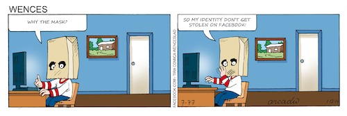 Cartoon: Wences Comic Strip (medium) by Cartoonarcadio tagged wences,comic,strip,humor
