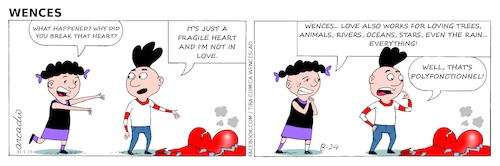 Cartoon: Wences Comic Strip (medium) by Cartoonarcadio tagged wences,comic,strip,humor
