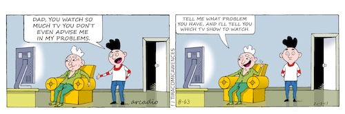 Cartoon: Wences Comic Strip (medium) by Cartoonarcadio tagged wences,comic,strip,humor