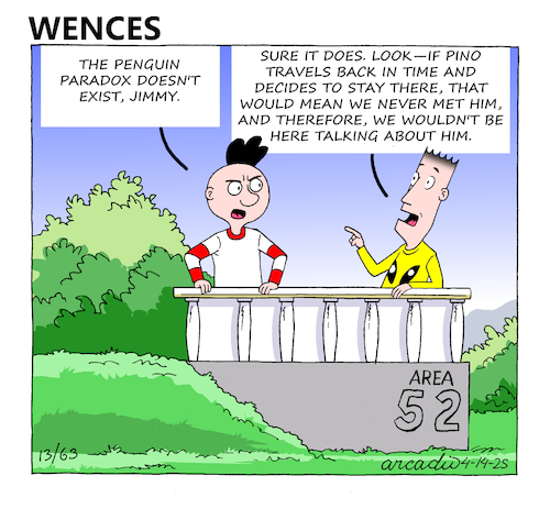 Cartoon: The adventures of Wences (medium) by Cartoonarcadio tagged humor