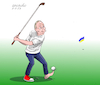 Cartoon: Be careful Putin. (small) by Cartoonarcadio tagged putn ukraine russia war