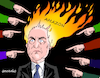 Cartoon: Bolsonaro and the fire of amazon (small) by Cartoonarcadio tagged bolsonaro,fire,amazon,latin,america