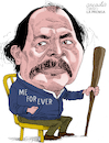 Cartoon: Daniel Ortega-Nicaragua. (small) by Cartoonarcadio tagged ortega,nicaragua,dictatorship,central,america,latin