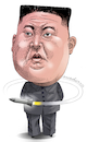 Cartoon: Kim Jong un (small) by Cartoonarcadio tagged kim north korea asia