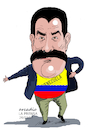 Cartoon: Maduro and his Venezuela. (small) by Cartoonarcadio tagged maduro venezuela socialism south america latin oas