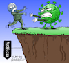 Cartoon: Next step...recession. (small) by Cartoonarcadio tagged health,coronavirus,covid,19,pandemic