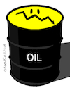 Cartoon: Oil prices down (small) by Cartoonarcadio tagged oil prices market gasoline energy