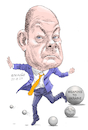 Cartoon: Olaf Scholz (small) by Cartoonarcadio tagged germany olaf nato europe