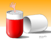 Cartoon: Prisoners of drugs. (small) by Cartoonarcadio tagged drugs,people,pills,adiction