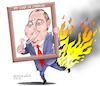 Cartoon: Putin s framing (small) by Cartoonarcadio tagged putin ukraine war europe nato