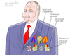 Cartoon: Putin s medals. (small) by Cartoonarcadio tagged putin war ukraine russia