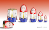 Cartoon: Putinyoshka (small) by Cartoonarcadio tagged putin russia europe ukraine