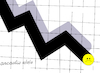 Cartoon: Sad deficit (small) by Cartoonarcadio tagged money economy trade surplus finances