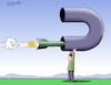 Cartoon: Self defense. (small) by Cartoonarcadio tagged humor military wars conflicts