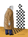 Cartoon: Square shadow of a man. (small) by Cartoonarcadio tagged shadow man humor cartoon