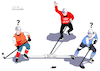 Cartoon: THE CHINA WINTER GAMES (small) by Cartoonarcadio tagged china covid winter games sports