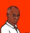 Cartoon: Bruce Darnell (small) by udoschoebel tagged bruce,darnell,portrait,udo,schöbel,udoschoebel