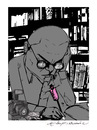 Cartoon: Intellectual !! (small) by oktaybingöl tagged intellectual,oktay,bingol