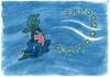 Cartoon: Without title (small) by Lv Guo-hong tagged fish,leave