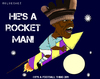 Cartoon: Balotelli - Over the Moon (small) by bluechez tagged mario balotelli manchester city rocket firework football premiership