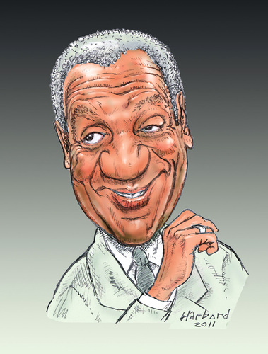 Cartoon: Bill Cosby caricature (medium) by Harbord tagged bill,cosby,caricature