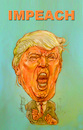 Cartoon: IMPEACH (small) by Harbord tagged trump,donald,impeach,liar,orange