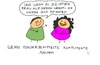 Cartoon: Kompliment (small) by Any tagged liebe,heirat,glück,beziehung