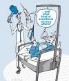 Cartoon: --- (small) by toonwolf tagged gesundheit,narkose,betäubung,schmerzen,krankheit,genesung