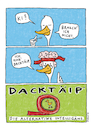 Cartoon: Dacktäip (small) by toonwolf tagged ki,künstliche,intelligenz,hirn,kleben,intelligäns,gans,faken,denken,strunzen