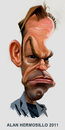 Cartoon: Hugo weaving (small) by Alan HI tagged hugo,weaving