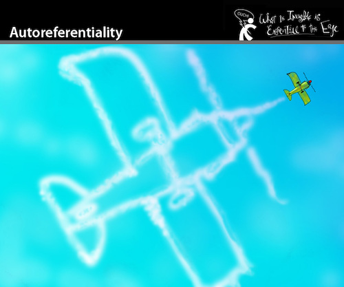 Cartoon: Autoreferentiality (medium) by PETRE tagged plane,sky,selfie