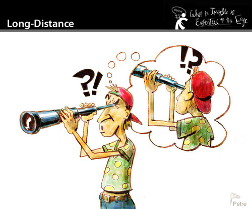 Cartoon: Long Distance (medium) by PETRE tagged limitless,trao