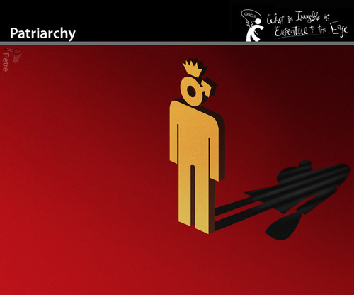 Cartoon: Patriarchy (medium) by PETRE tagged society,feminism