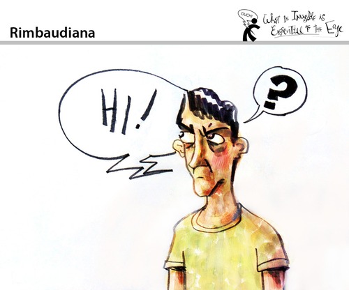 Cartoon: Rimbaudiana (medium) by PETRE tagged poetry