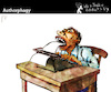 Cartoon: Authorphagy (small) by PETRE tagged artwork work author writer creative