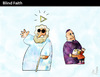 Cartoon: Blind Faith (small) by PETRE tagged religion pederasty