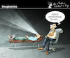 Cartoon: Imaginaries (small) by PETRE tagged psychoanalysis,psychoanalyse,freud,projection