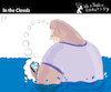 Cartoon: In the Clouds (small) by PETRE tagged facebook,twitter,nets,phones,internet