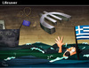 Cartoon: LIFESAVER (small) by PETRE tagged greece,crisis,euro,germany,lifesaver