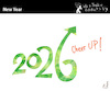 Cartoon: NEW YEAR (small) by PETRE tagged neuesjahr,newyear,2026