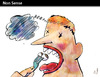 Cartoon: Non Sense (small) by PETRE tagged blindness unwired