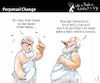 Cartoon: PERPETUAL CHANGE (small) by PETRE tagged heraclitus change river philosophy
