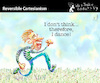 Cartoon: Reversible Cartesianism (small) by PETRE tagged cartesianism,rationalism,dancing