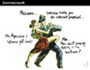 Cartoon: Somersaults (small) by PETRE tagged tango dancing couples escatology