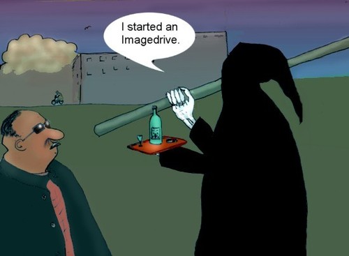 Cartoon: Imagedrive (medium) by Hezz tagged image