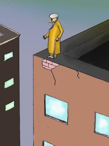 Cartoon: In the end. (medium) by Hezz tagged er2